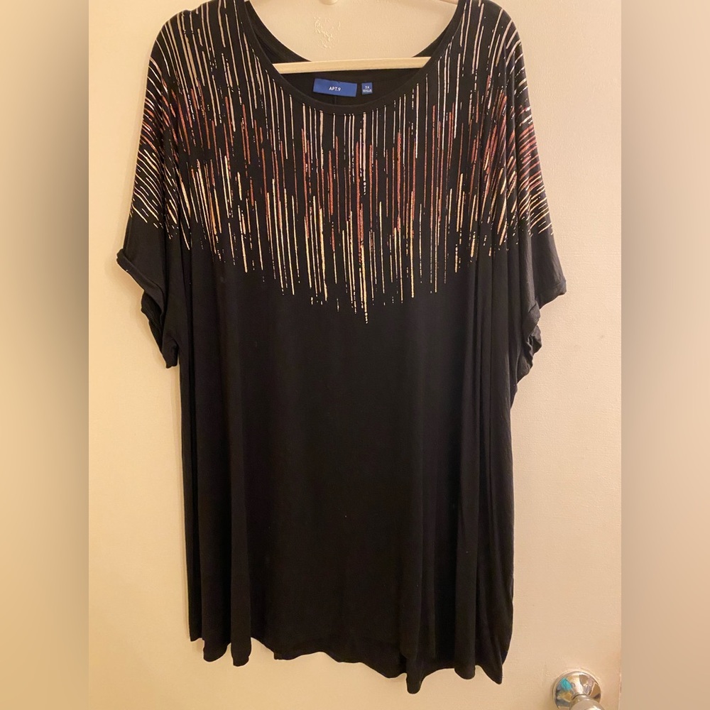 Apt 9 Plus Size Sparkle Top